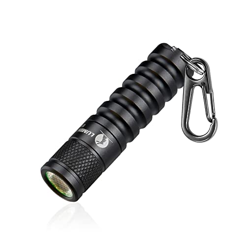 LUMINTOP EDC15 Keychain Flashlight 760 Lumens Mini EDC Flashlight 80 Hours Burn Time, 5 Modes, IPX8 Waterproof Torch Floodlight for Everyday Carry, Camping, Hiking