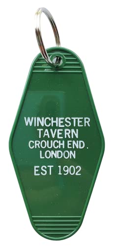 Winchester Tavern Crouch End Inspired Key Tag Zombie Pop Culture Keychain