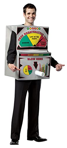 Rasta Imposta Breathalyzer Costume, Multi-Colored, One Size