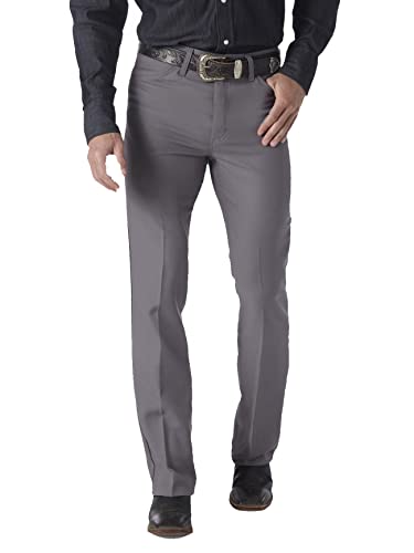 Wrangler mens Wrancher Dress jeans, Medium Gray, 28W x 30L US