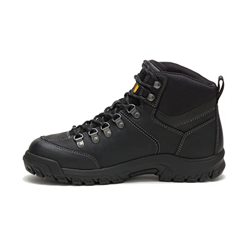 Cat Footwear Men's Threshold Waterproof Soft Toe Work Boot, Black, 8.5
