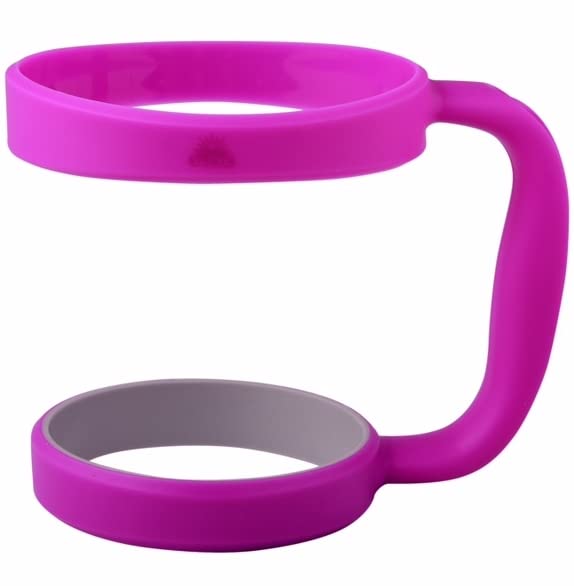 STRATA CUPS 30oz Tumbler Handle (PURPLE) Available For 30oz YETI Tumbler, OZARK TRAIL Tumbler, Rambler Tumbler- BPA FREE