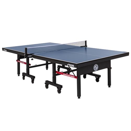 STIGA Advantage Series Ping Pong Tables - 13-25mm Tabletops - Quickplay 10 Minute Assembly - Playback Mode - Tournament Level Options