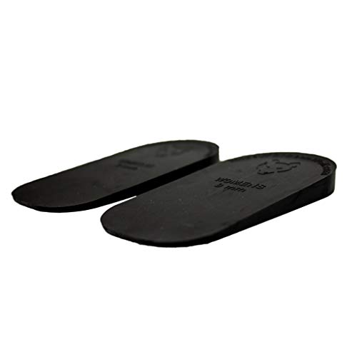 Dr. Wolf Heel Lifts for Shoes: Men's 9mm Height Increase Insoles, Rubber Heel Inserts for Leg Length Discrepancy & Achilles Tendonitis Relief, Helps Relieve Hip, Knee, & Back Pain (6 Pack)