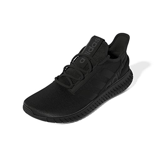adidas Men's Kaptir 2.0 Running Shoes, 9, Black/Black/Carbon