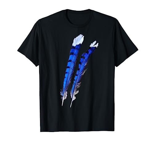 Blue Jay Bird Feathers Blue Beautiful Wildlife Birder Gift T-Shirt