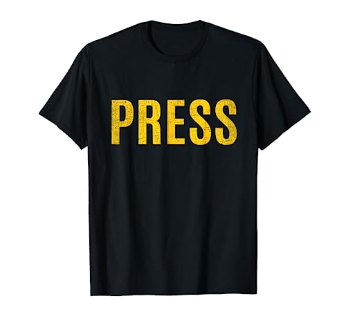Press Shirt - Journalist Reporter Credentials T-Shirt