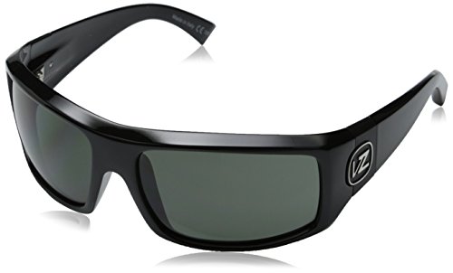 VonZipper Clutch Sunglasses Black Gloss/Gray, One Size