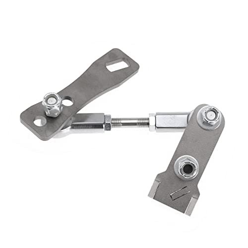 Transfer Case Linkage kit Compatible with Jeep for Cherokee XJ for Comanche MJ 1986-2001, Does Not Fit Grand Cherokee (ZJ or WJ), New easy install version Stainless Steel