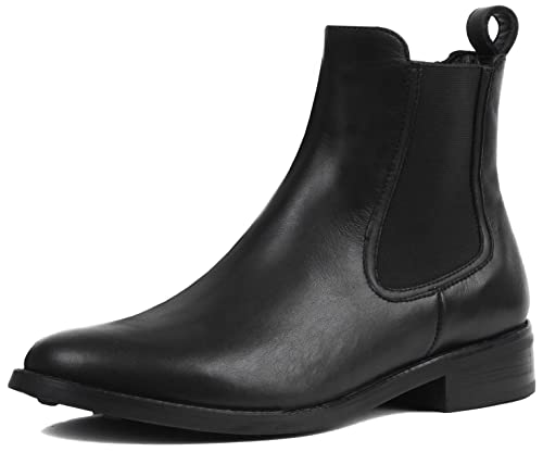 Thursday Boot Company Women's Duchess Chelsea Ankle Boots, Black, 8