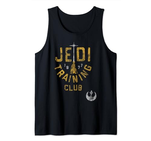 Star Wars Jedi Training Club Distressed Rebels Disney+ Tank Top