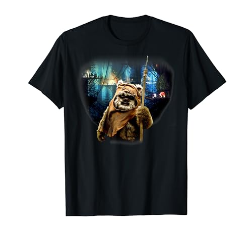 Star Wars Ewok Battle of Endor Vintage Poster T-Shirt