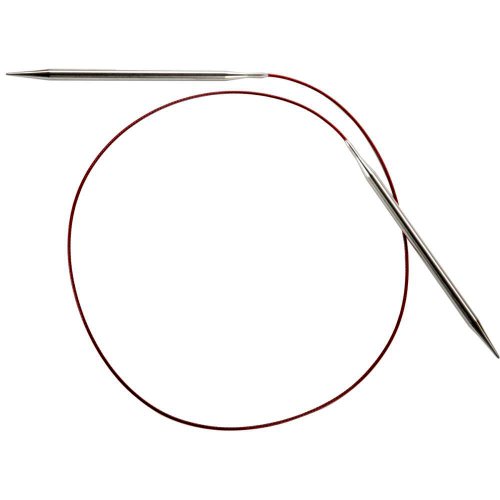 ChiaoGoo Red Lace Circular 32 inch (81cm) Stainless Steel Knitting Needle Size US 1 (2.25mm) 7032-1