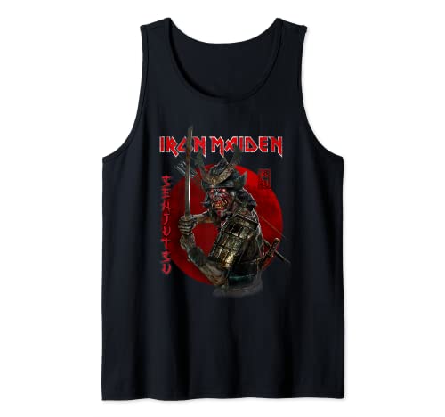 Iron Maiden - Senjutsu Eddie Red Circle Tank Top