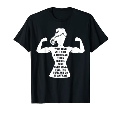 Women Gym Motivation Workout Motivational Fitness Lover Gift T-Shirt