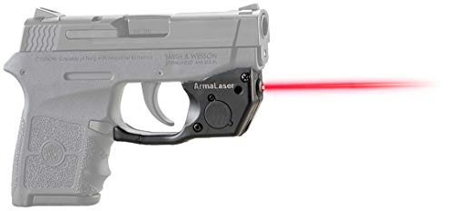 ArmaLaser TR24 Designed to fit S&W Bodyguard 380 Red Laser Sight GripTouch Activation