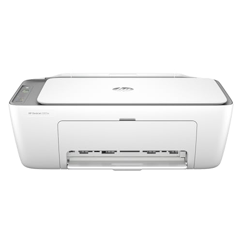 HP DeskJet 2855e Wireless All-in-One Color Inkjet Printer, Scanner, Copier, Best for home, 3 months of ink included (588S5A)