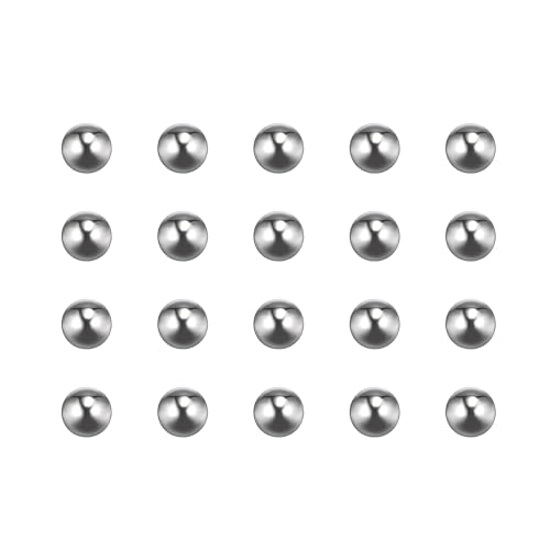 uxcell 600pcs 5mm 201 Stainless Steel Bearing Balls G200 Precision