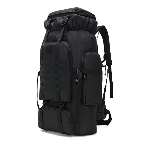 W WINTMING Hiking Backpack for Men 70L/100L Camping Backpack Military Rucksack Molle 3 Days Assault Pack for Climbing