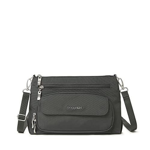 Baggallini Women's Original Everyday Bag, Charcoal, One Size US