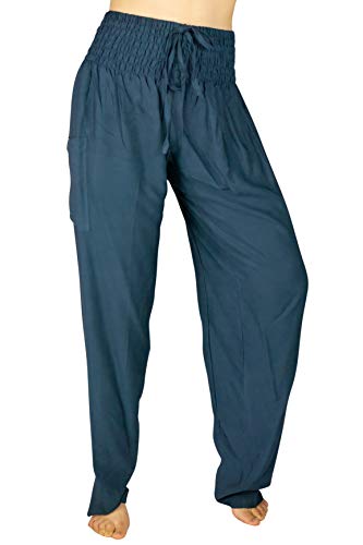 PIYOGA Womens Comfy Lounge Pants Straight Leg High Waisted w Pockets - 28 Inseam - Pixie Dust