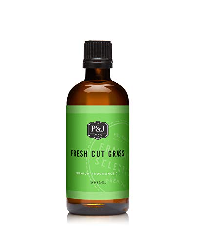 P&J Trading - Fresh Cut Grass Scented Oil 100ml - Fragrance Oil for Candle Making, Soap Making, Diffuser Oil