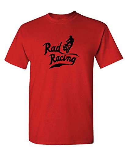 Rad Racing - Sports Bikes Movie - Unisex T-Shirt (2XL, Red)