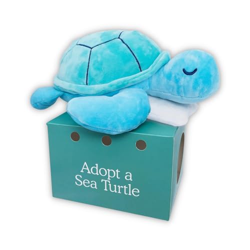 Follow Your Legend Sam The Sea Turtle Plush with Pillow Accessory - 10' Adopt Me Plushies, Stuffed Turtle, Sea Turtle Stuffed Animal, Small Turtle Plush