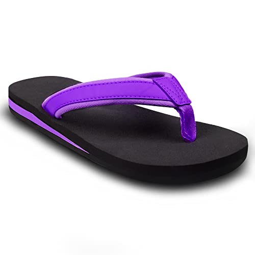 Women's Flip-Flop Lightweight Sandals Comfortable Shock Proof Slippers Casual Thong Flip Flop for Women for Indoor and Outdoor Beach