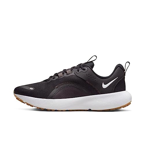 Nike Women's React Escape RN 2 Running Shoes, Black/White-Dk Smokey Grey-Sail, 9 US