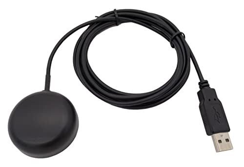 USB GPS Receiver Antenna Gmouse for Laptop PC Car Marine Navigation Magnetic Base