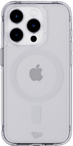 Tech 21 Evo Clear case for iPhone 15 Pro - Compatible with MagSafe - Impact Protection Case - Clear