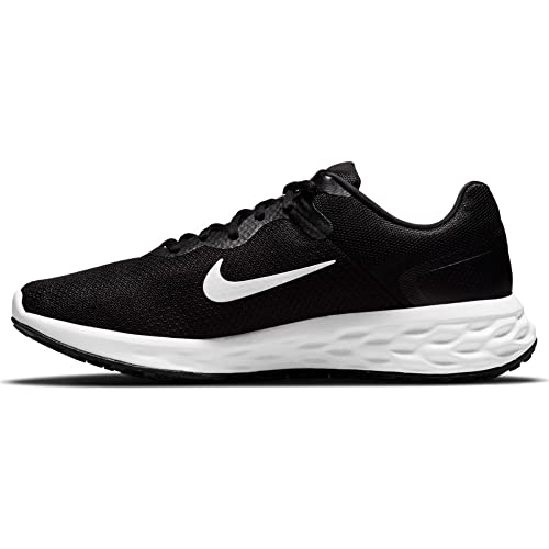 Nike Men's Sneaker, Black White Iron Grey, 10 US