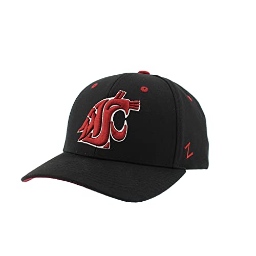 ZHATS Standard NCAA Officially Licensed Snapback Hat Competitor Black