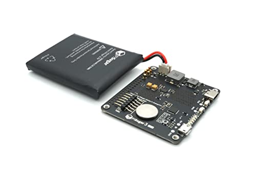 Pisugar 3 Plus Portable 5000 mAh UPS Lithium Battery Power Module Platform for Every Raspberry Pi 3B/3B+/4B Model Accessories handhold(Not Include Raspberry Pi)