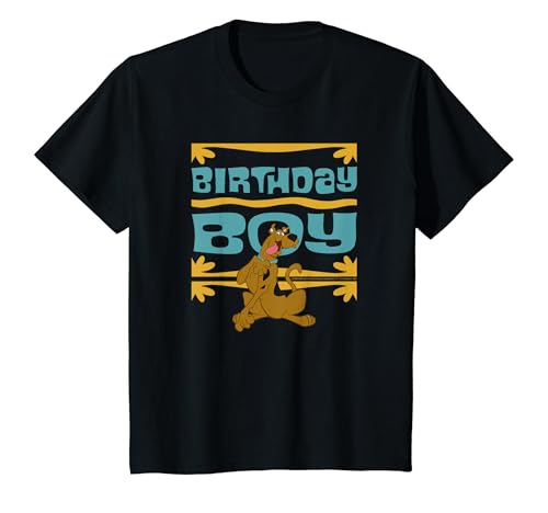 Kids Scooby-Doo Birthday Boy Fun Portrait Youth T-Shirt