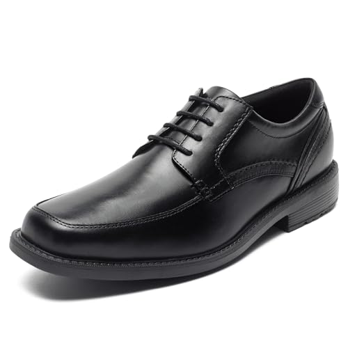 Rockport mens Style Leader 2 Apron Toe oxfords shoes, Black, 10.5 US