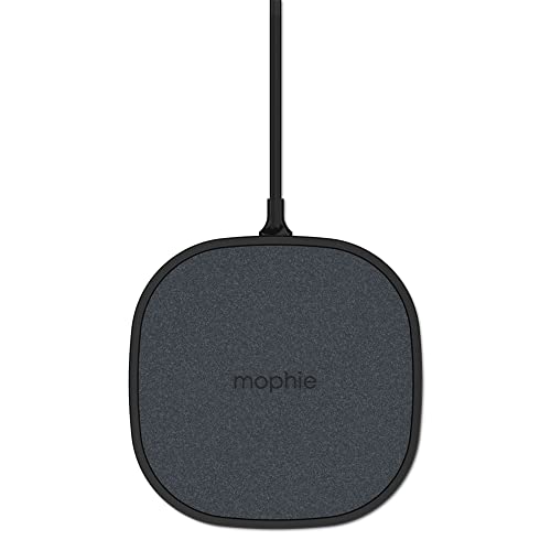 mophie 15W Universal Wireless Charge Pad, Qi-Compatible Charger for Samsung Galaxy, Google Pixel, Apple iPhone 11/12/13 (Mini, Pro, and Pro Max), iPhone XR/XS/SE/ 8 (Black)