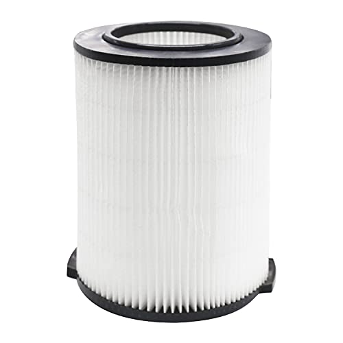 Standard Wet/Dry Vac Filter Vf4000 Compatible with RIDGID Vacs Wet Dry 5-20 Gal & 6-9 Gal Husky Vacuum, Replacement Vf4000 Filter 1PACK