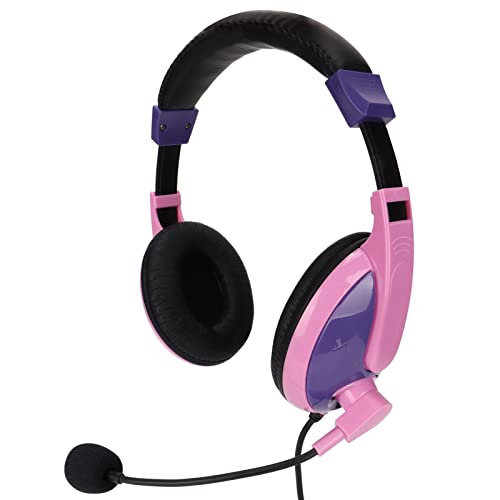 Wired Gaming Headsets,Over-Ear Gaming Headphones,Multifunctional Plugs Voice Gaming Headsets with Mic for Computers Mobile Phone.()