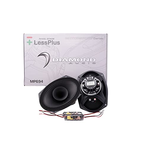 Diamond Audio MP694 6 X 9 PRO Full-Range Co-Ax Horn Speaker