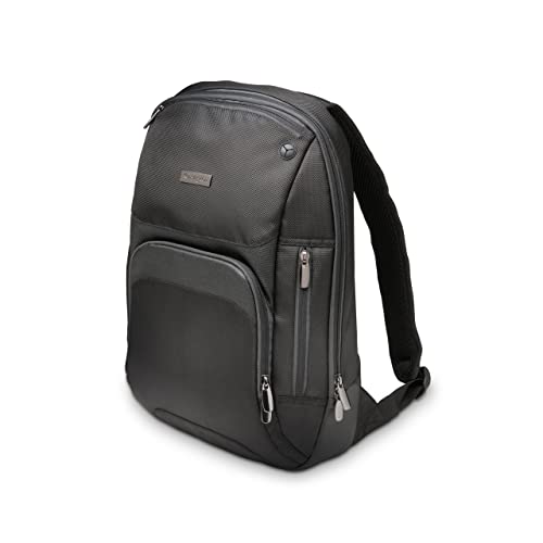 Kensington Triple Trek Slim Backpack for MacBooks, Chromebooks, Tablets & Ultrabooks up to 13-Inch-14-Inch (K62591AM), Black