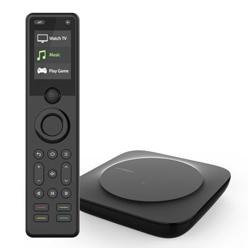 SofaBaton X1S Universal Remote with Hub and App, All in One Smart Universal Remote Control with Customize Activities, Control Up to 60 IR/Bluetooth/WiFi Devices