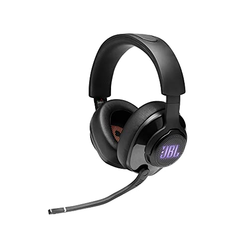 JBL Quantum 400 Wired Over-Ear Gaming Headphones with USB - Black