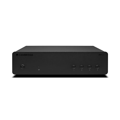 Cambridge Audio MXN 10 - Compact Separate High Resolution WiFi Network Audio Player and Streamer Featuring Bluetooth 5.0, Internet Radio and ESS Sabre DAC - Special Edition Black