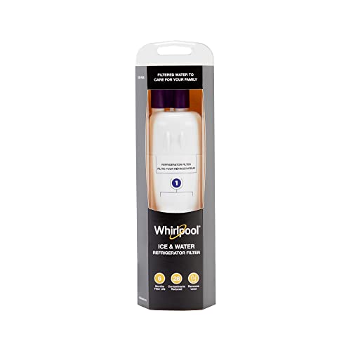 Whirlpool Refrigerator Ice and Water Filter 1 - WHR1RXD1, Single-Pack, Purple