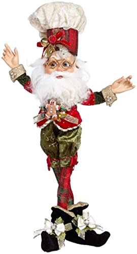 Mark Roberts 2021 North Pole Cookie Maker Elf Figurine - 13.25' Small - Enchanting Christmas Decoration and Home Decor Figurine