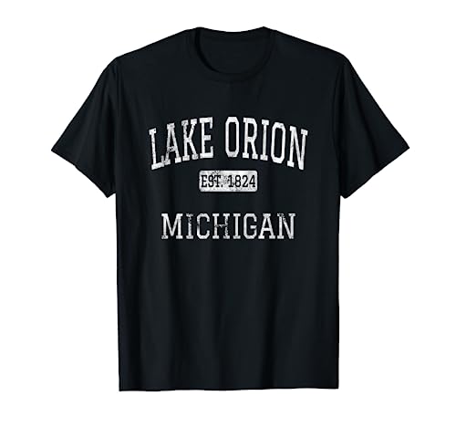 Lake Orion Michigan MI Vintage T-Shirt