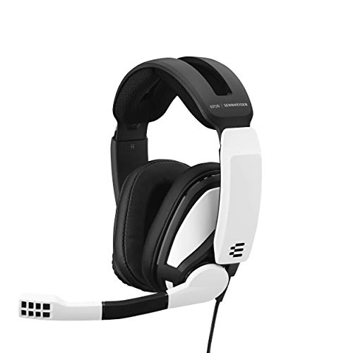 EPOS I Sennheiser GSP 301 Flip-to-Mute, Comfortable Memory Foam Ear Pads, Headphones for PC, Mac, Xbox One, PS4, PS5, Nintendo Switch, Smartphone compatible