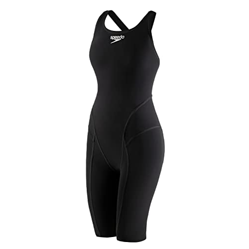 Speedo Vanquisher Open Back Kneeskin - Black - Size 30